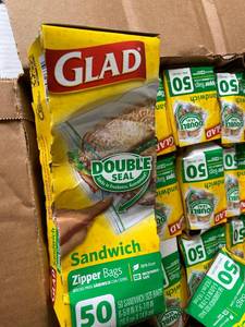 Glad Sandwich Zipper bags