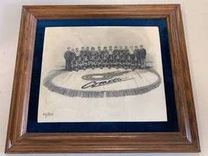 lot 20 image: Limited Edition Etched Marble Comets Art 20 X 23
