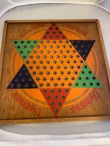 lot 48 image: Original Star Chinese Checker Board from 1938