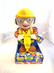 lot 49 image: Bob The Builder, Jack Hammering Bob 13 Inch Tall