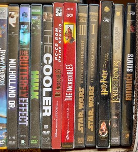lot 16 image: DVD Grouping