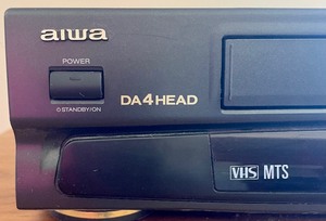 lot 17 image: Aiwa DA 4 Head VHS Player