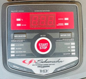 lot 35 image: Schumacher Max Performance Extreme Heavy Duty Battery Charger