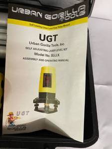 lot 50 image: Urban Gorilla Tools Self Adjusting Laser Level Model SLLLK