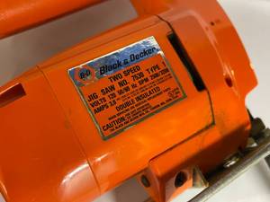 lot 66 image: Black and Decker 2 Speed Jigsaw Model 7530