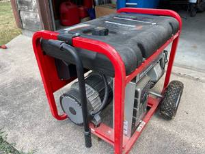 lot 85 image: Troy-Bilt Portable Generator Model 01919
