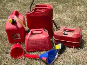 lot 93 image: Gas Can and Funnels