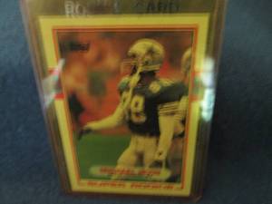 7. 3 1989 Michael Irvin Rookie Card...