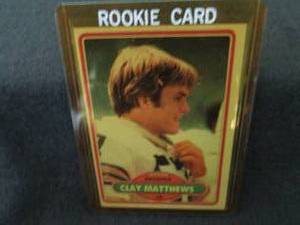 8. 1980 Topps Clay Matthews Rookie ...