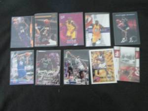 14. 10 Shaquille O Neal Cards...