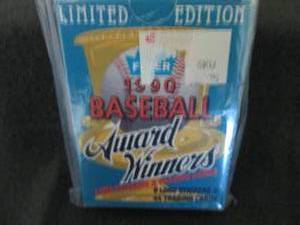 17. 1990 Fleer Award Winners Set...
