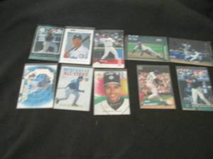 21. 10 Alex Rodriguez Cards...