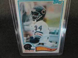 24. 1982 Topps Walter Payton Card...