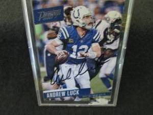 31. 2017 Andrew Luck Prestige Autog...