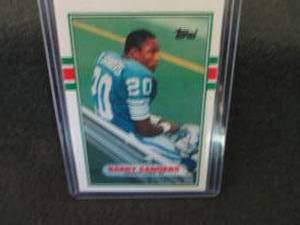 43. 1989 Topps Barry Sanders Rookie...