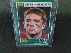 44. 2013 Score Zach Ertz Rookie Car...