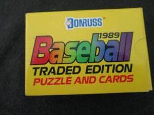 50. 1989 Donruss Traded Edition...