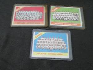 54. 3 1966 Topps Team Cards...