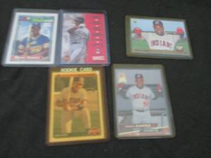 59. 5 Manny Ramirez Rookie Cards...