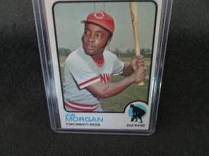 74. 1973 Topps Joe Morgan Card...