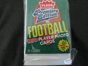 77. 8-1990 Fleer Football Packs...