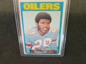 79. 1972 Topps Ken Houston Card...