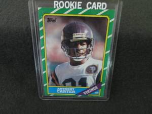 81. 1986 Topps Anthony Carter Rooki...