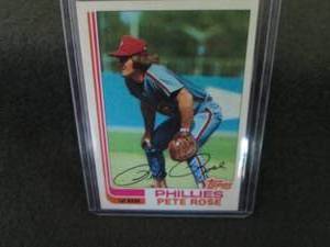 91. 1981 Topps Pete Rose Card...