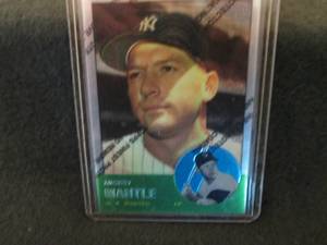 109. 1996 Finest Mickey Mantle Card...