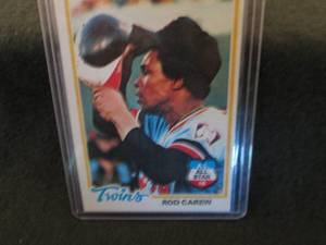 111. 1978 Topps Rod Carew Card...