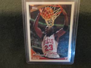 120. 1993 Topps Michael Jordan Card...