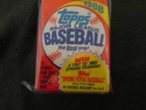122. 6-1988 Topps Baseball Packs...