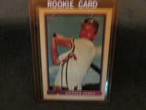 133. 1991 Bowman Chipper Jones Rook...