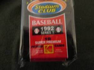 135. 1992 Topps Stadium Club Packs...
