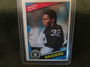 136. 1984 Topps Marcus Allen Card...