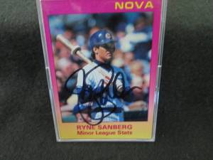 148. Ryne Sanberg Autograph W Cert...