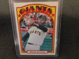 151. 1972 Topps Willie McCovey Card...