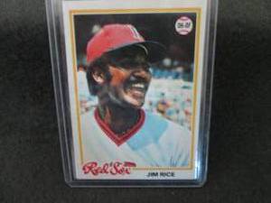 152. 1978 Topps Jim Rice Card...