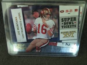 161. 2010 Contenders Joe Montana Su...