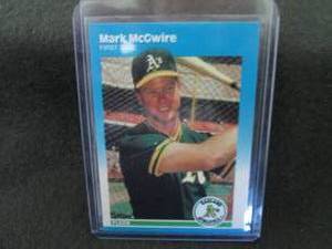 163. 1987 Fleer Mark McGwire Rookie...