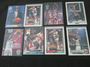 164. 8 Alonzo Mourning Rookie Cards...