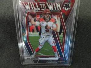 186. 2021 Mosaic Joe Burrow Will To...