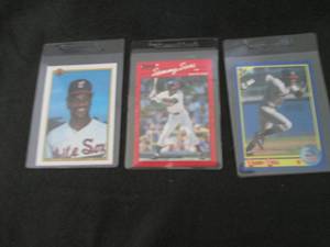 189. 3 Sammy Sosa Rookie Cards...