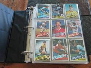 193. 1980 - 1986 Baseball Card Albu...