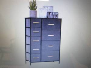 9-Drawer Vertical Storage Tower ope...