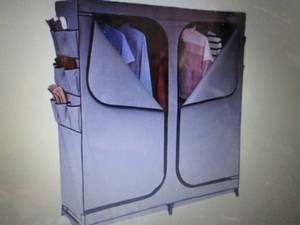 60-Inch Wide 2-Door Portable Wardro...