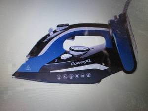 PowerXL Cordless Iron and Steamer D...
