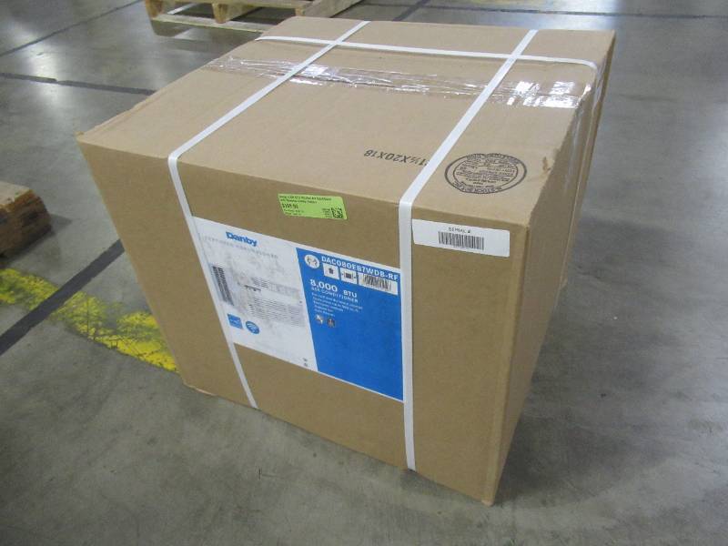 lot 145 image: Danby 8,000 BTU Window Air Conditioner with Wireless Control Feature, CERTIFIED REFURBISHED  - MANUFACTURE BOUND.