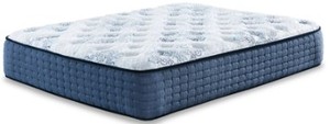 lot 130 image: Sierra Sleep By Ashley Mt Dana Plush Queen Mattress, M62231 - NEW IN BOX