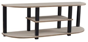 lot 161 image: Ashley Furniture BertmondTV Stand in Light BrownBlack, 48 x 14 x 16 Tall, W300-10. - NEW